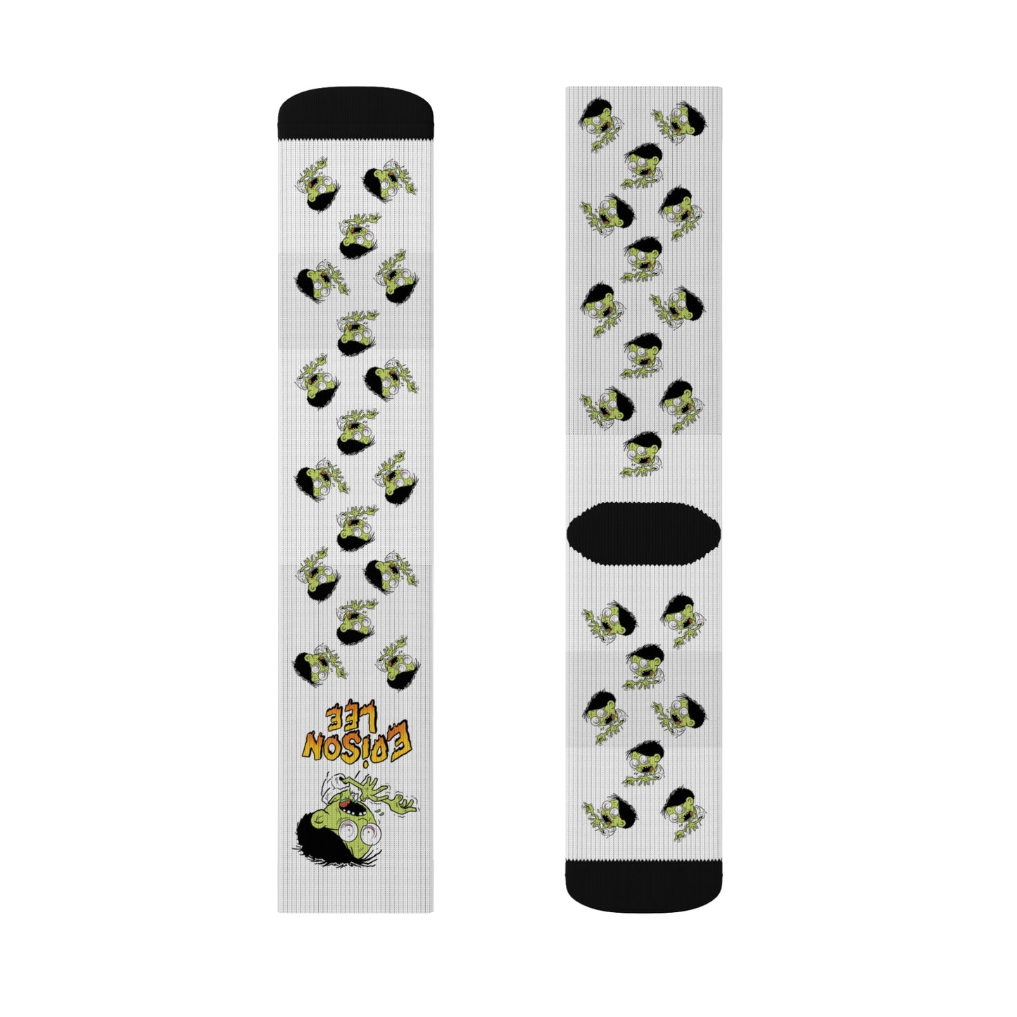 Edison Lee- "Frank-en-Lee" Halloween Socks