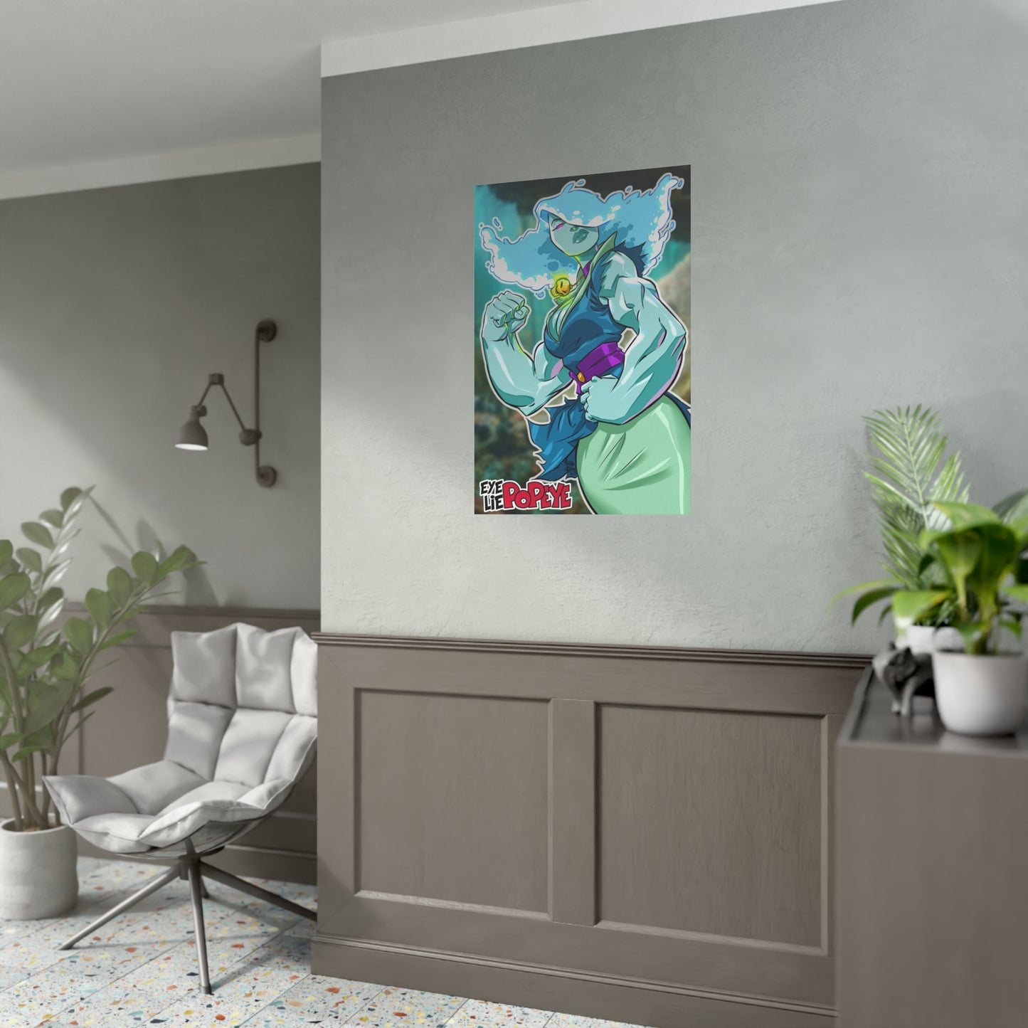 Eye Lie Popeye Poster - Susie the Sea Nymph (24 x 36)