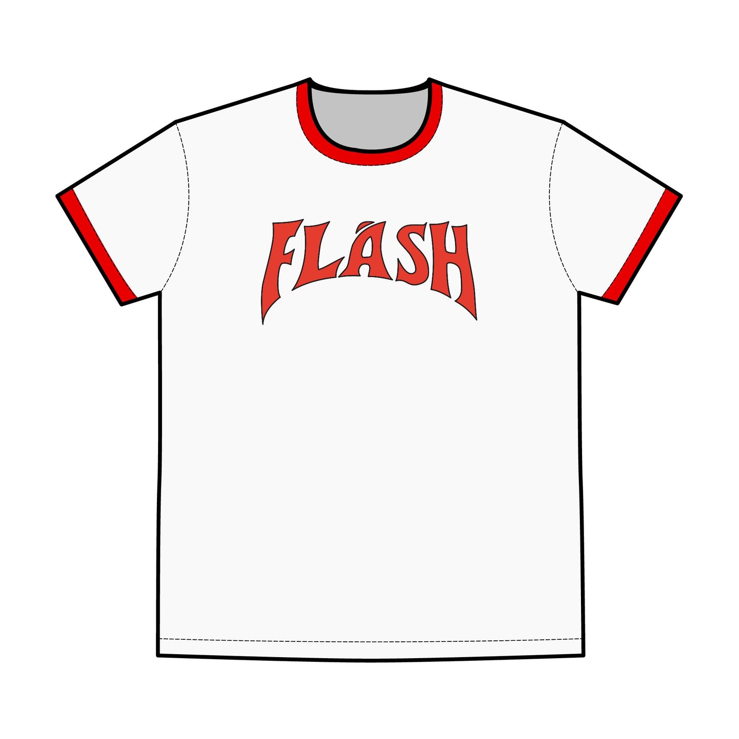 Flash Gordon "Flash" Ringer Tee – A Classic Reimagined!