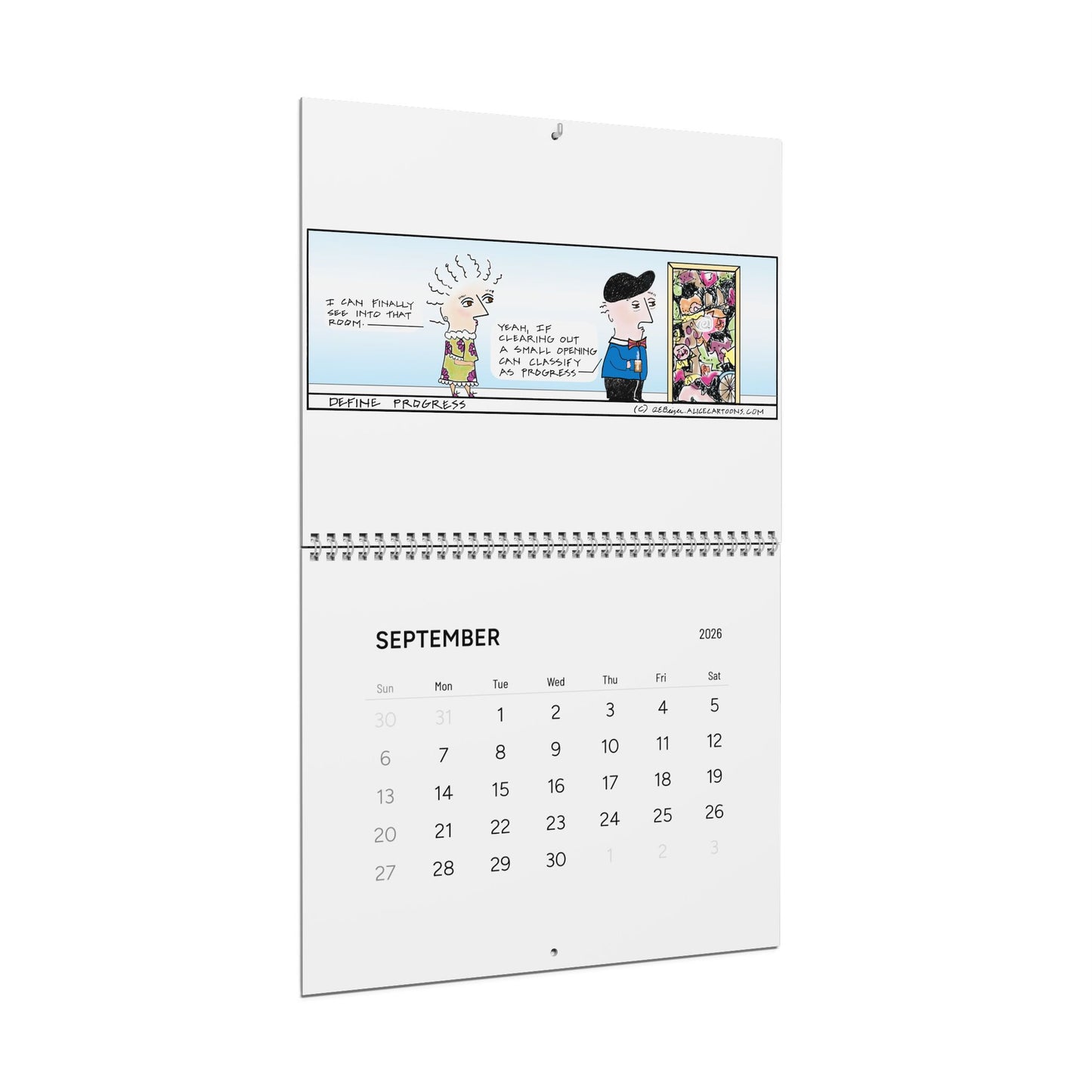 Alice- 2026 Wall Calendar