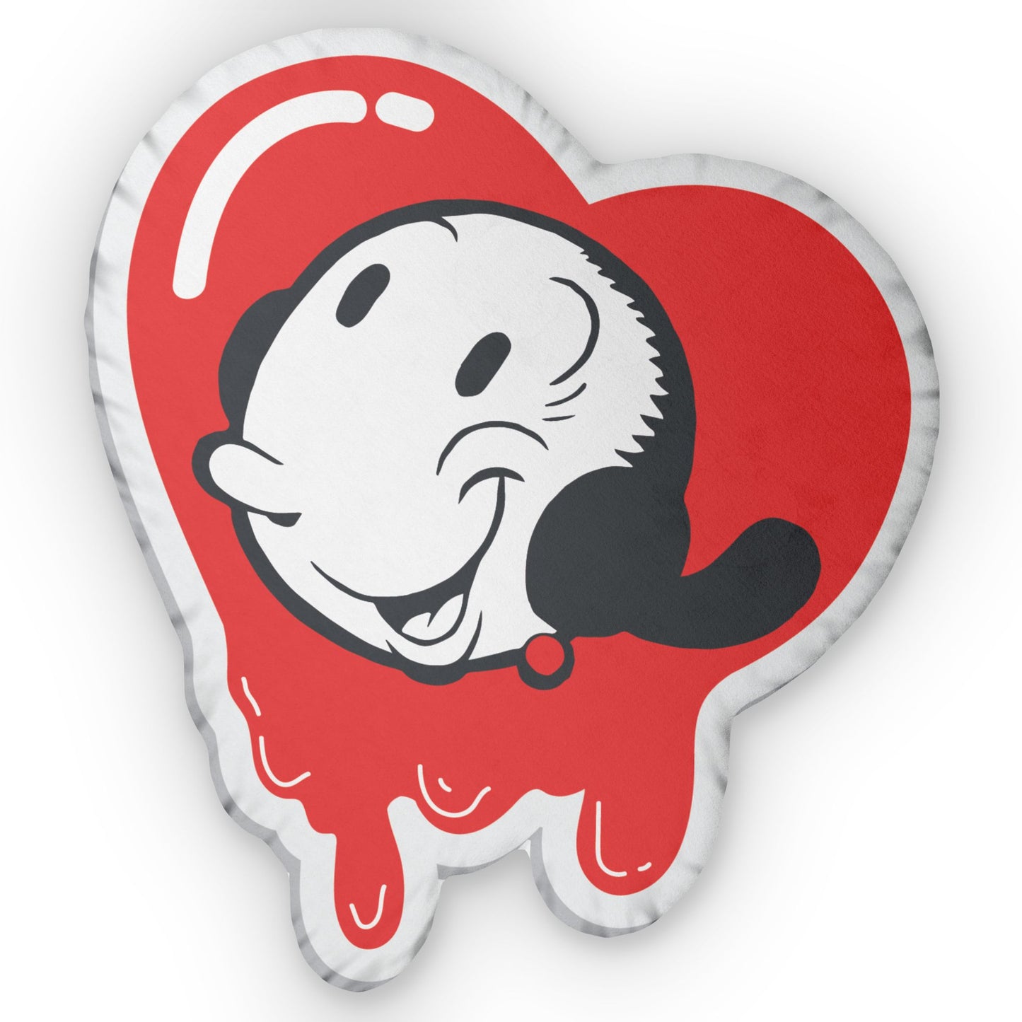 Vintage Love: Olive Oyl Heart Pillow