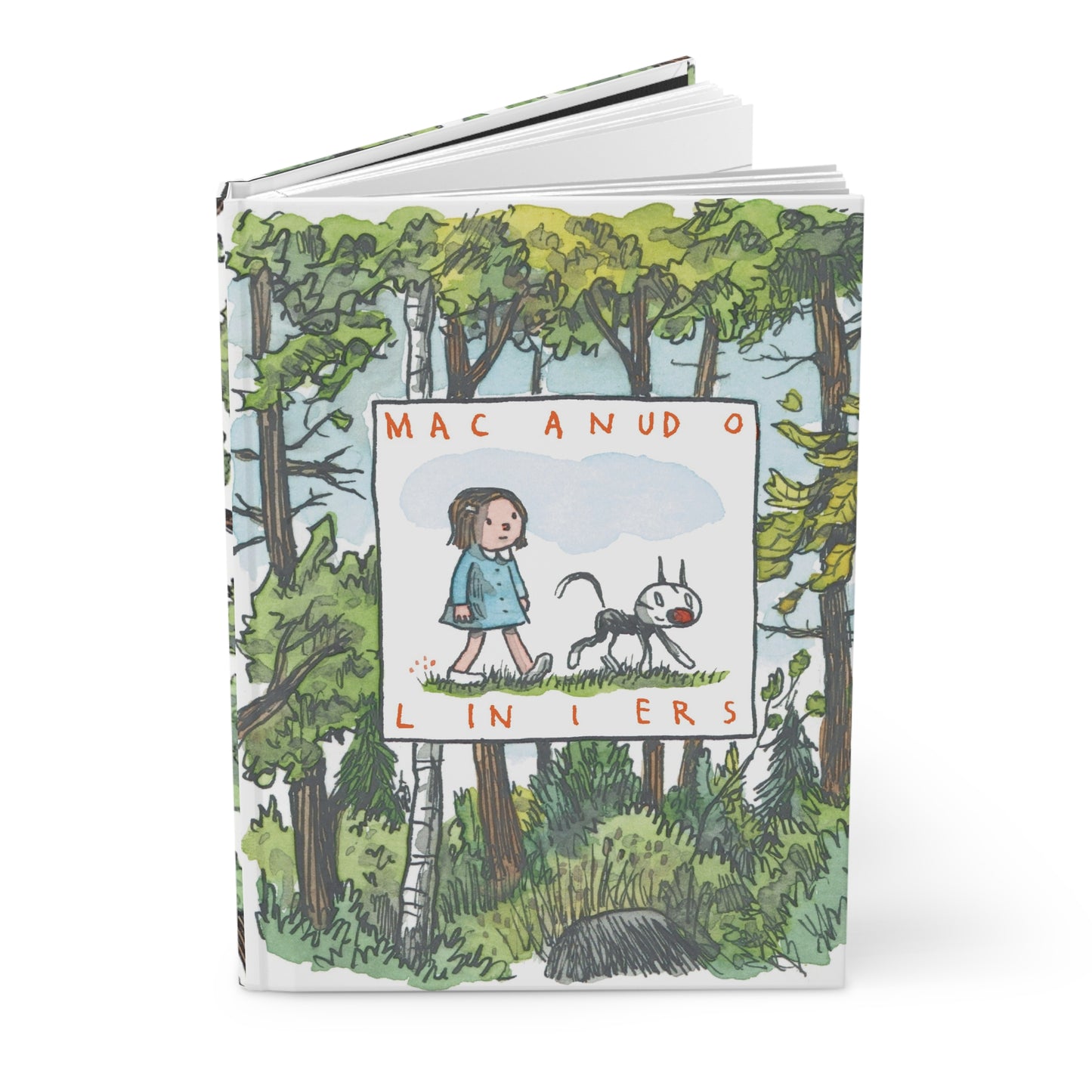 Macanudo Henrietta in the Forest Hardcover Journal