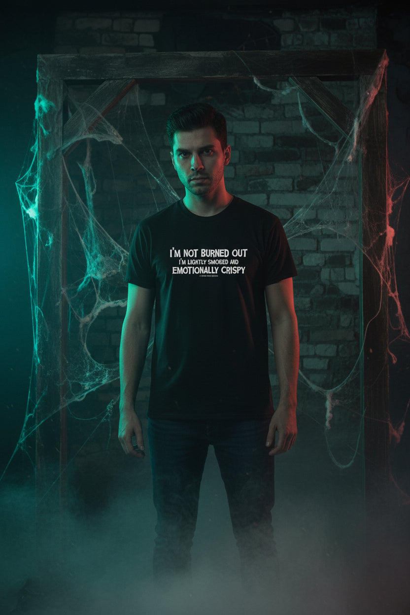 Never Been Deader "Burned Out" Heavy Cotton Tee