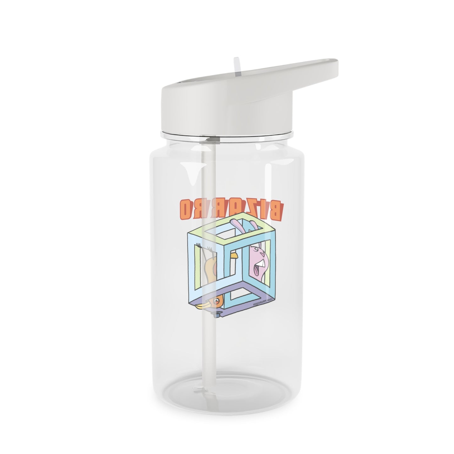 Bizarro Escher Cube Water Bottle