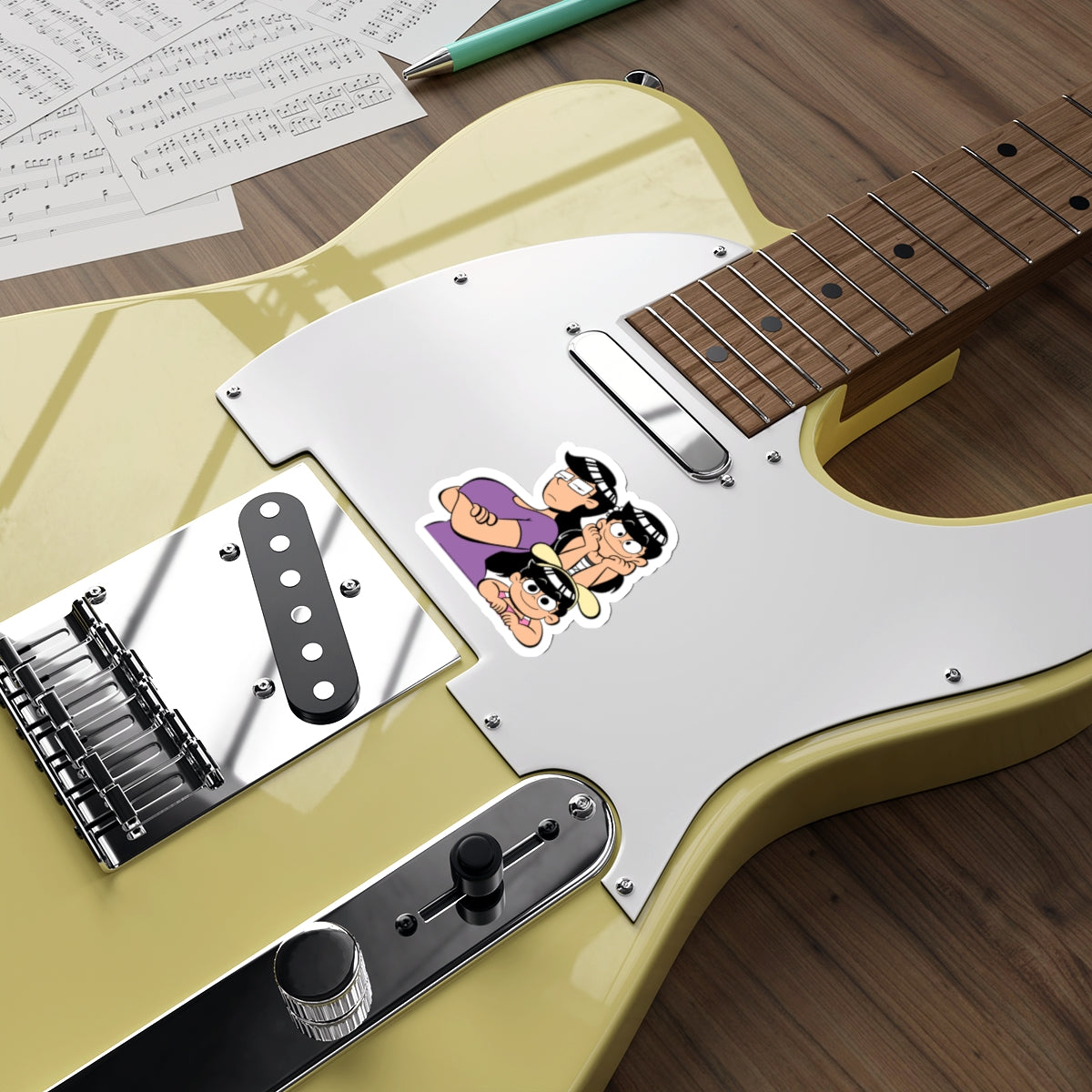 Rosebuds “Sisterly Love” Die-Cut Sticker