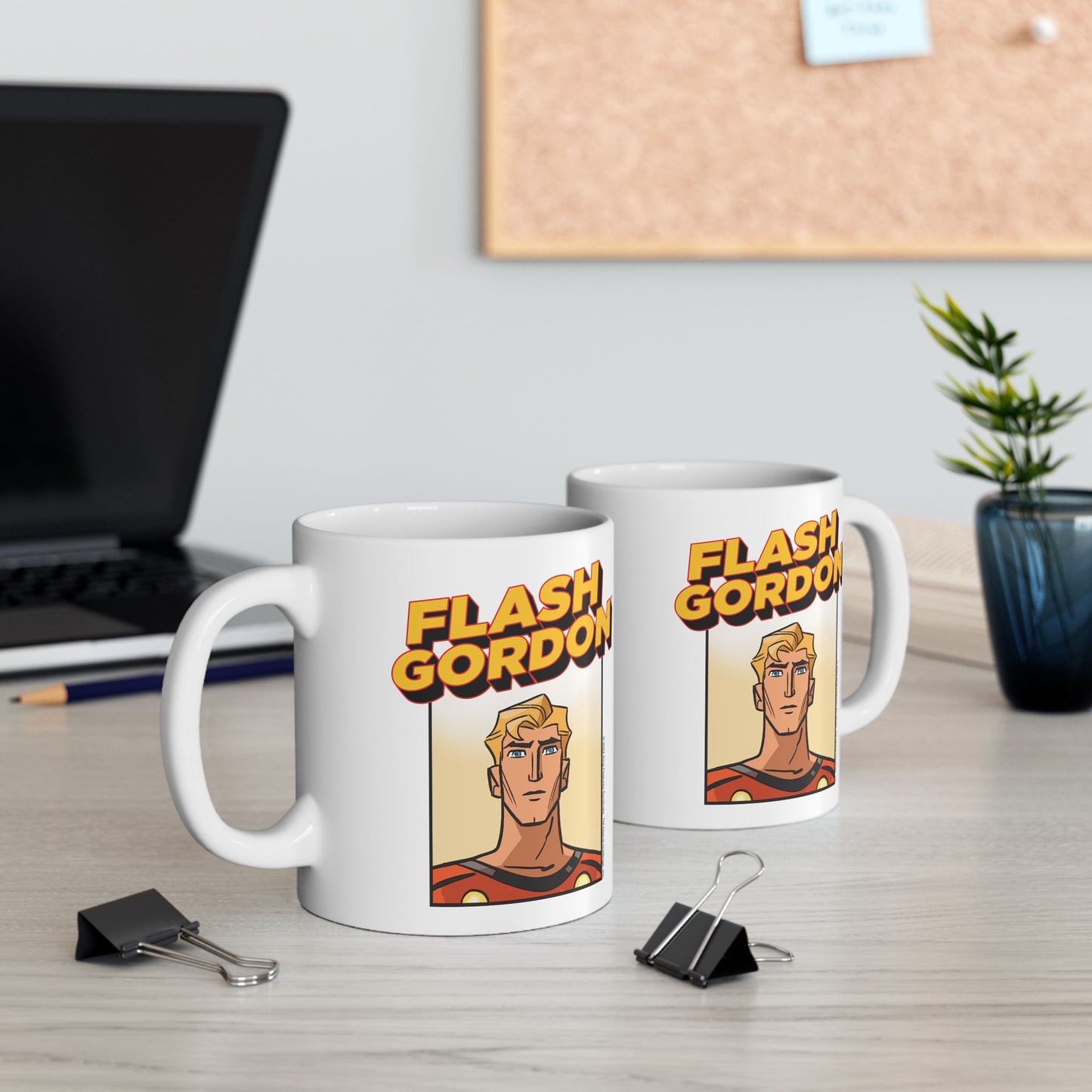 Dan Schkade's Flash Gordon Ceramic Mug: A Legendary Adventure in Every Sip