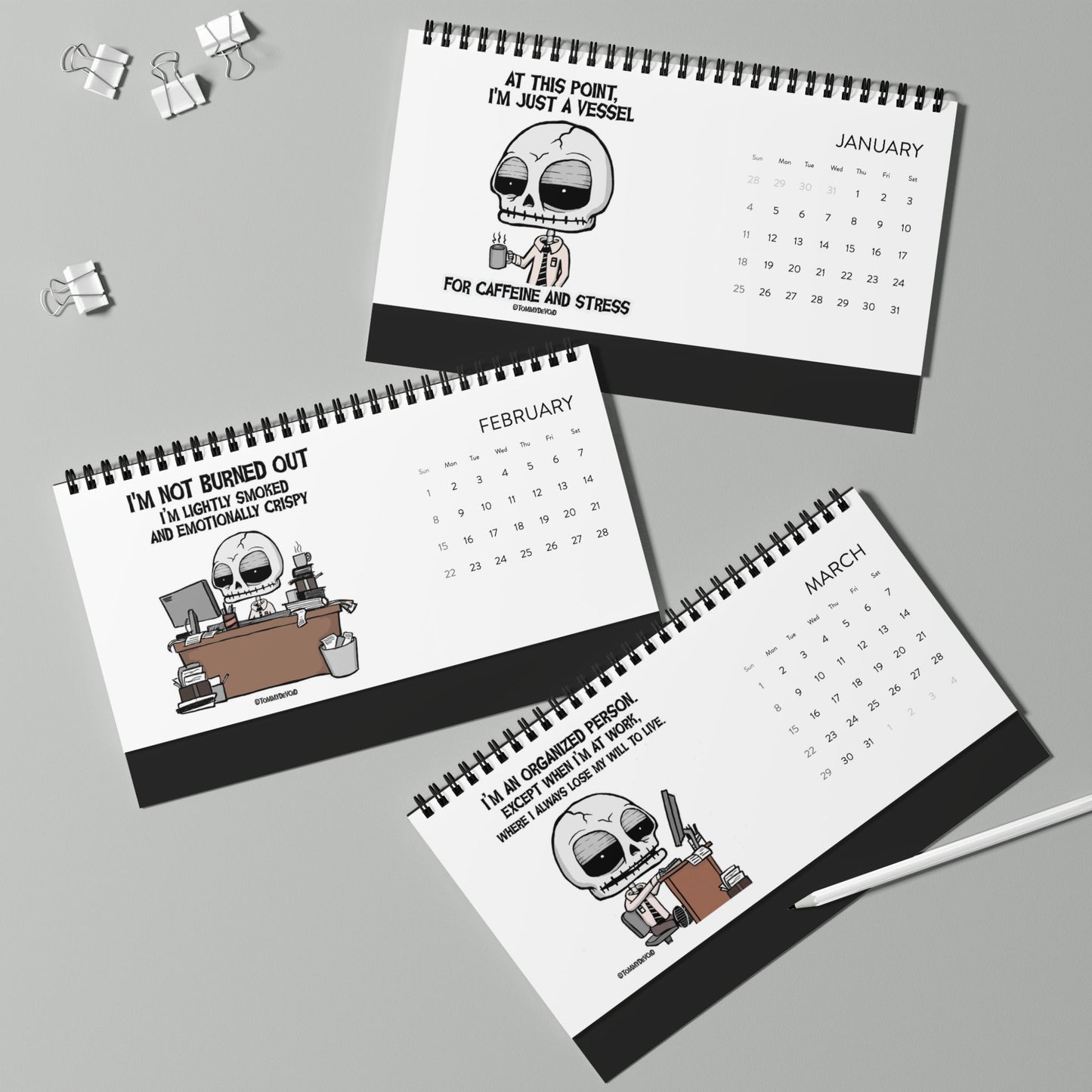 Never Been Deader- 2026 Desk Calendar