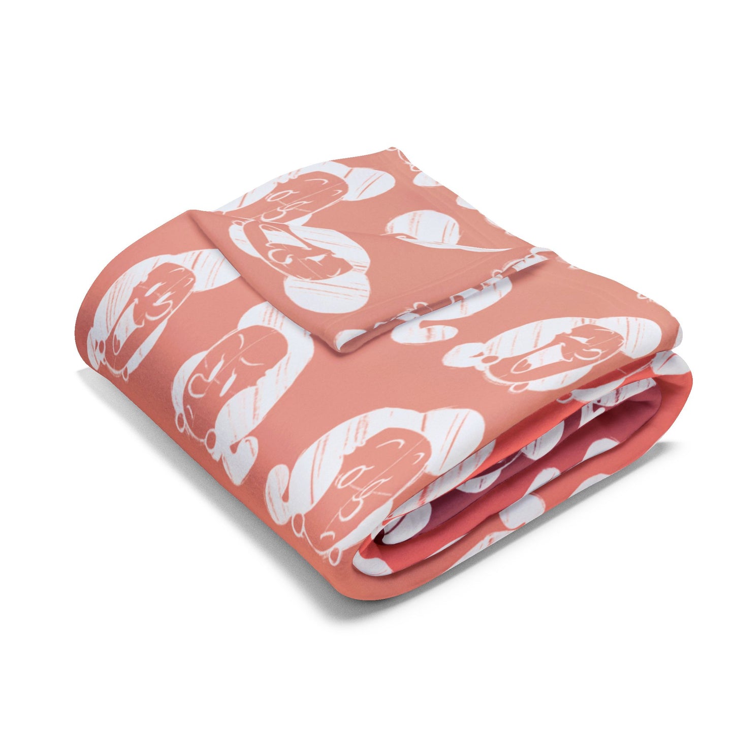 Olive and Popeye- “Oyl Be Cozy” Arctic Fleece Blanket