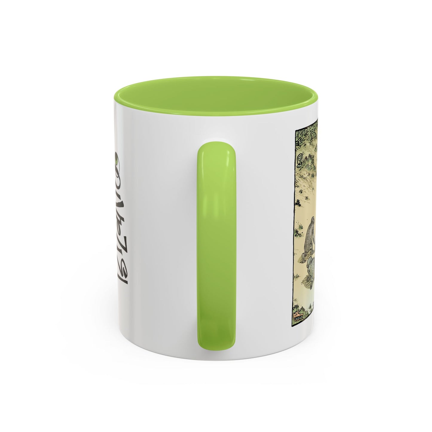 Bizarro- "Devolution" Accent Coffee Mug