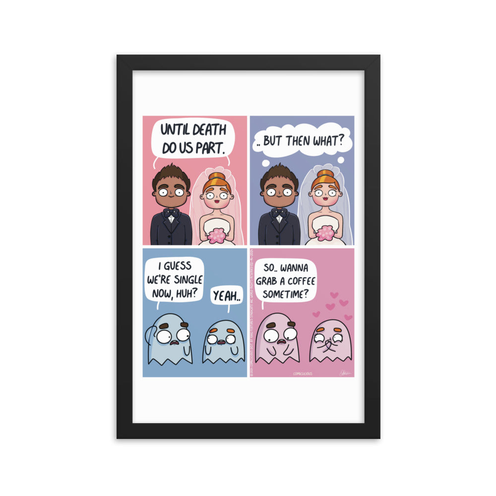 Comiclicious "Eternal Love" Framed Print