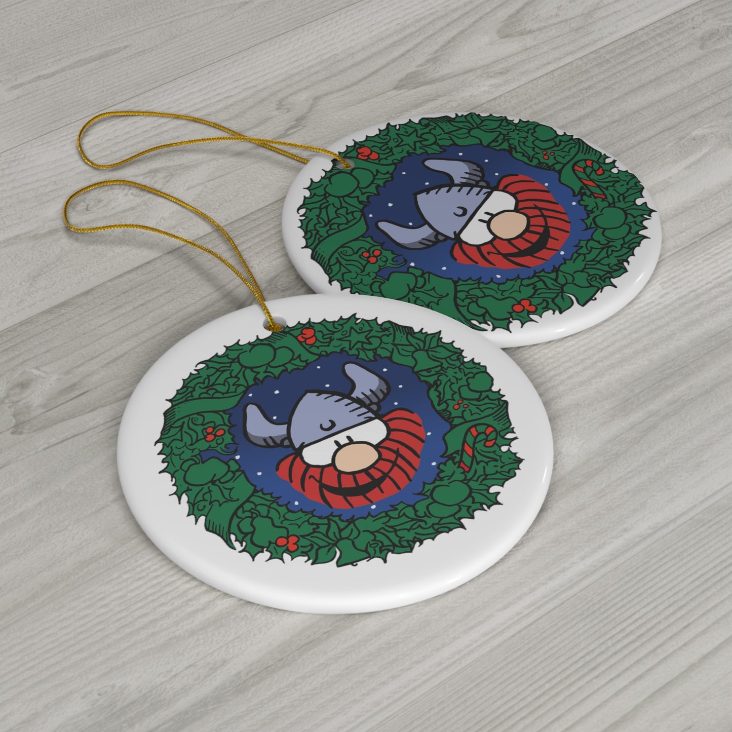 HAGAR Ceramic Ornament