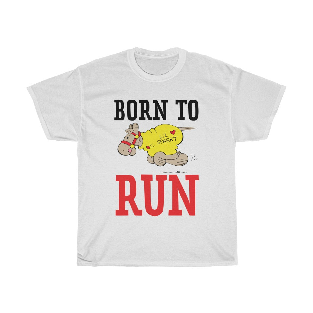 Li'l Sparky "Born To Run" Unisex Heavy Cotton Tee