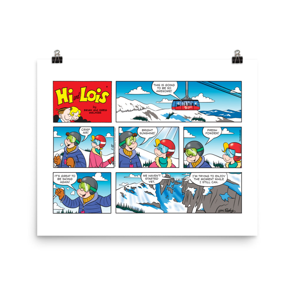 Hi and Lois 2023-01-15 Photo Paper Poster