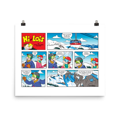 Hi and Lois 2023-01-15 Photo Paper Poster
