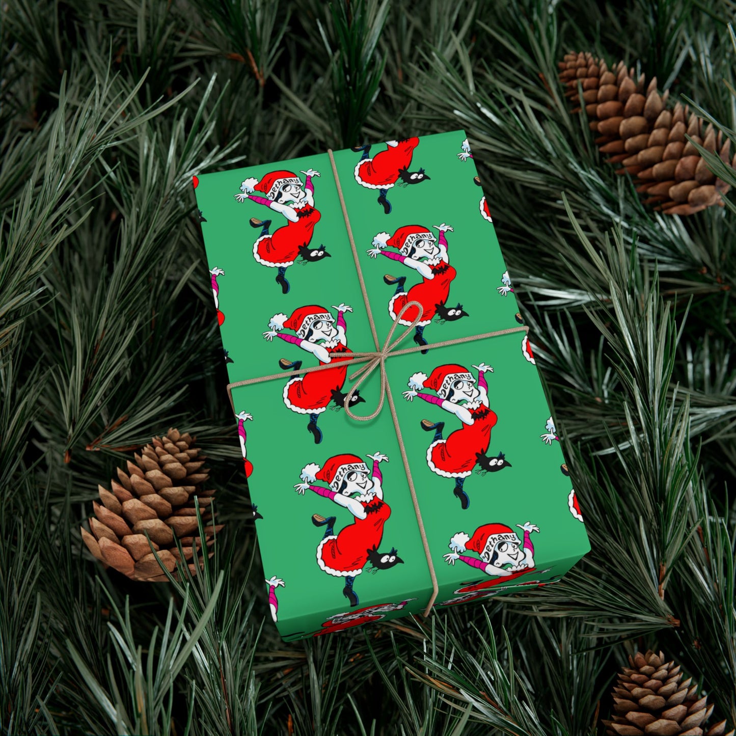 On The Fastrack- "Death The Halls" Wrapping Paper