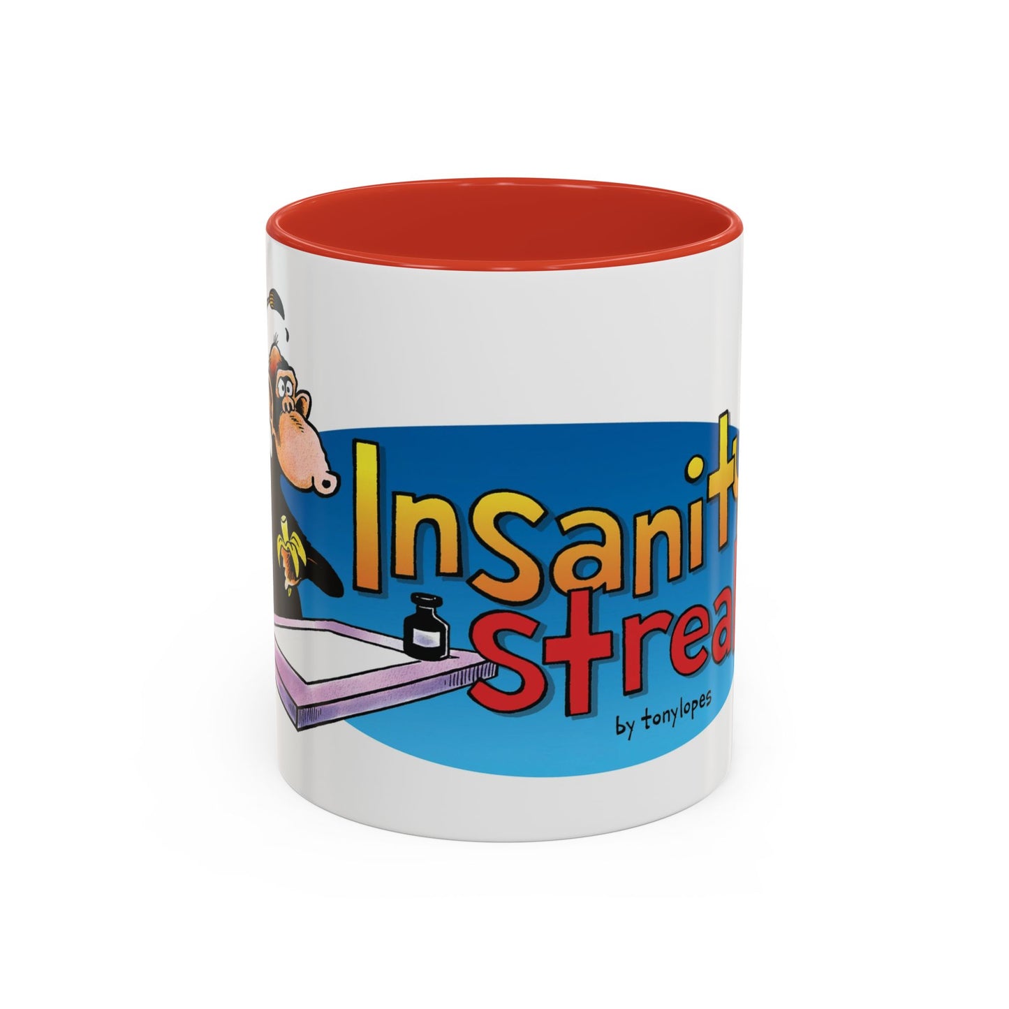 Insanity Streak Logo Accent Mug