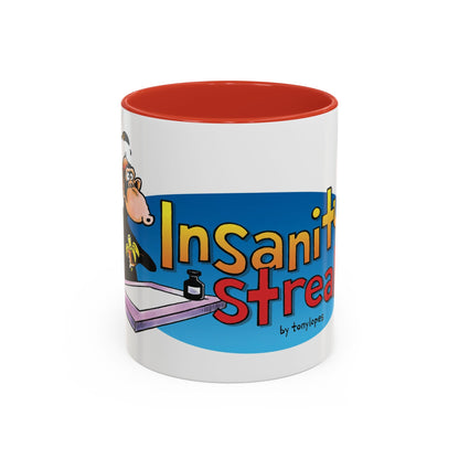 Insanity Streak Logo Accent Mug