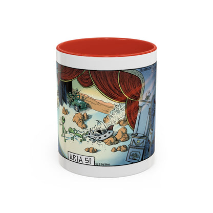 Bizarro- "Aria 51" Accent Coffee Mug