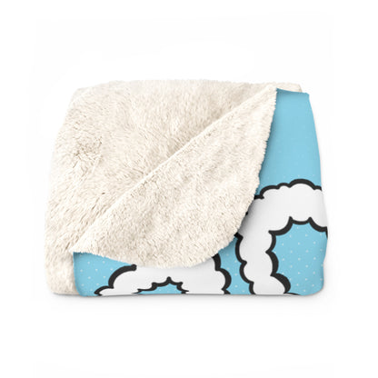 Rosebuds Sherpa Fleece Blanket