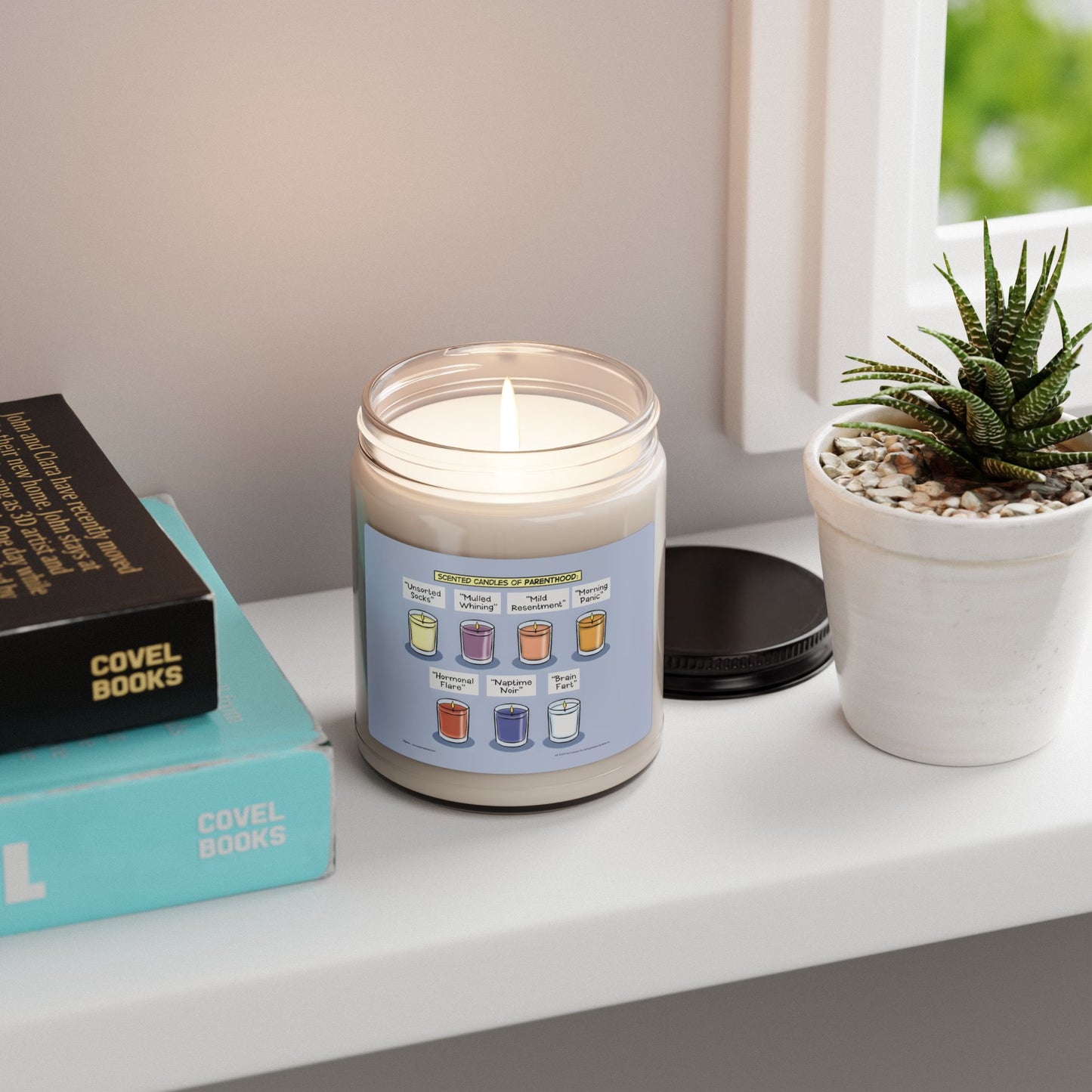 The Pajama Diaries – “Scents of Parenthood” Scented Soy Candle