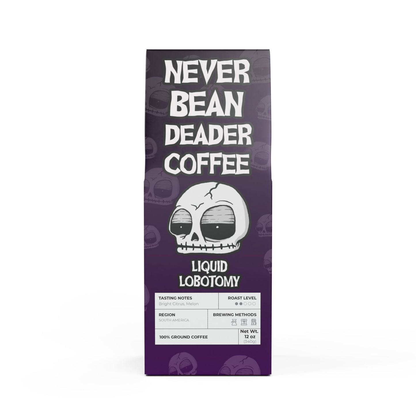 Never Bean Deader Coffee: Liquid Lobotomy (Single Origin)
