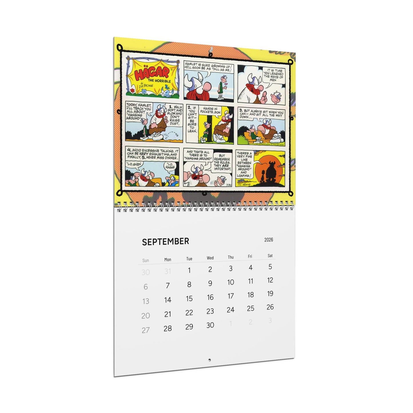 Hägar the Horrible 2026 Wall Calendar