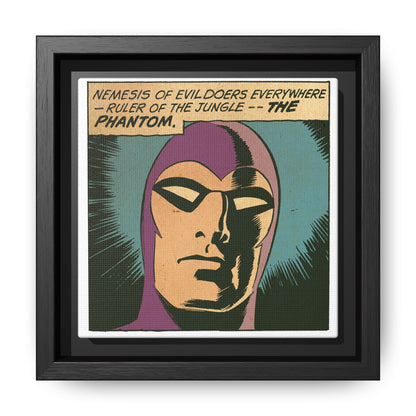 The Phantom Comic Hero Canvas Wrap