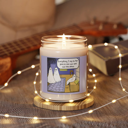 Six Chix- "Ghostly Thoughts" Soy Candle