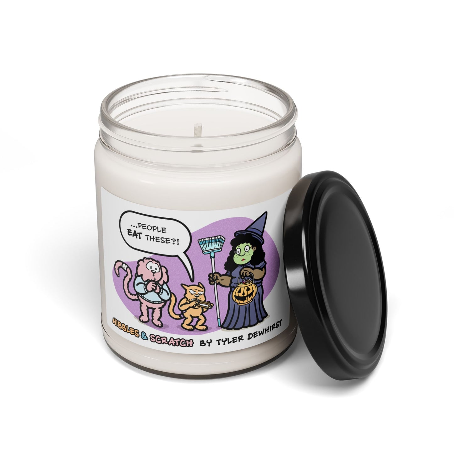 Nibbles & Scratch- "People Eat These?!" Soy Candle