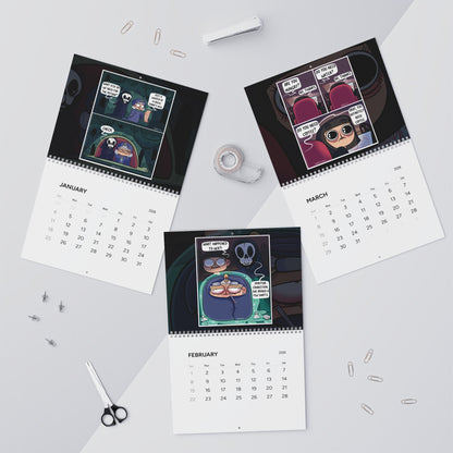 Comiclicious 2026 Wall Calendar