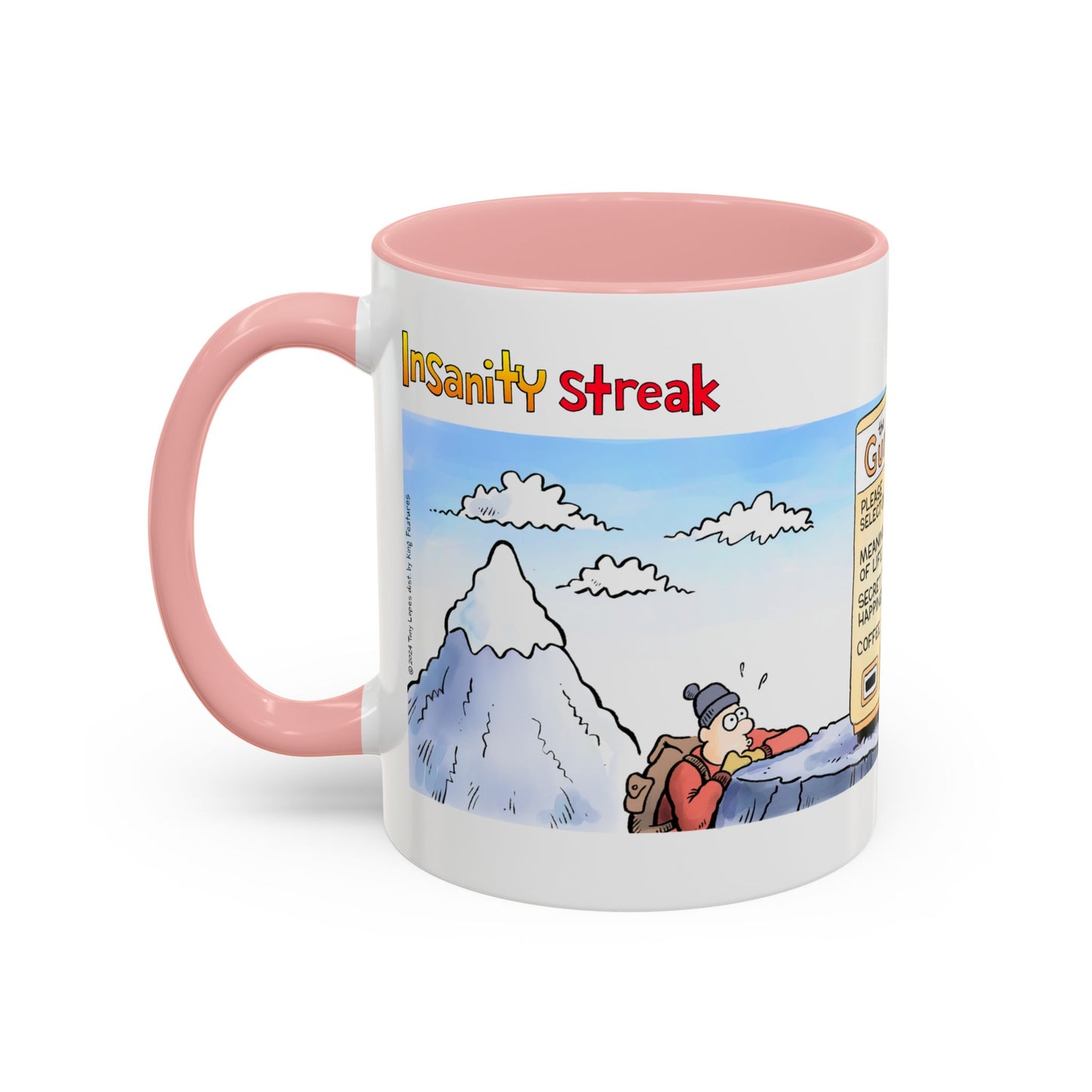 Insanity Streak “The Guru" Accent Mug