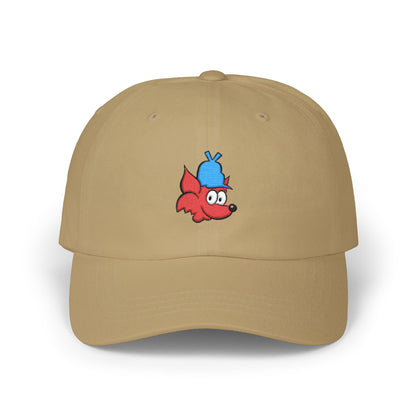 Slylock Fox Embroidered Dad Cap