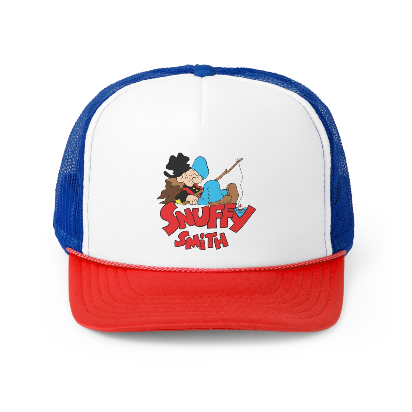 Snuffy Smith Bodacious Red White & Blue Trucker