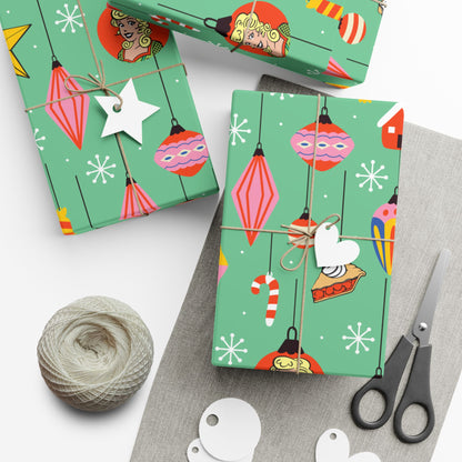 Blondie Holiday Wrapping Paper