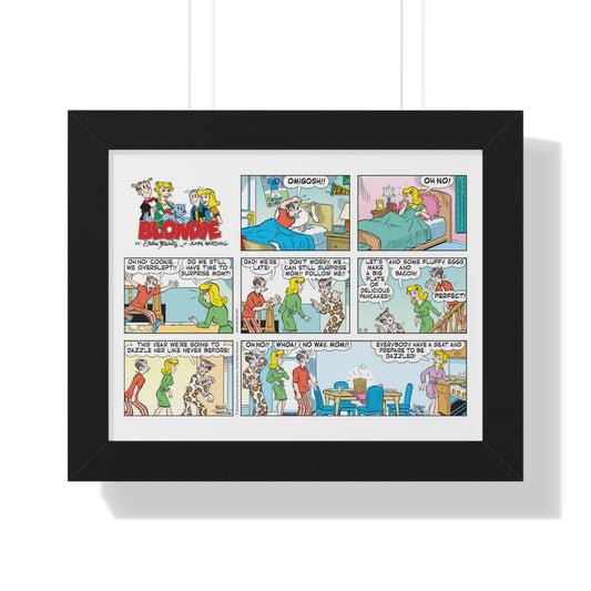 Blondie "Prepare to be Dazzled" Framed Print (May 13, 2018)