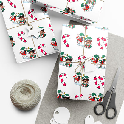 Beware of Toddler- Santa's Little Wrapper Wrapping Paper