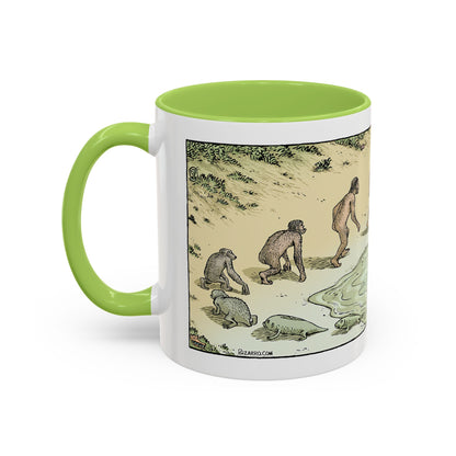Bizarro- "Devolution" Accent Coffee Mug