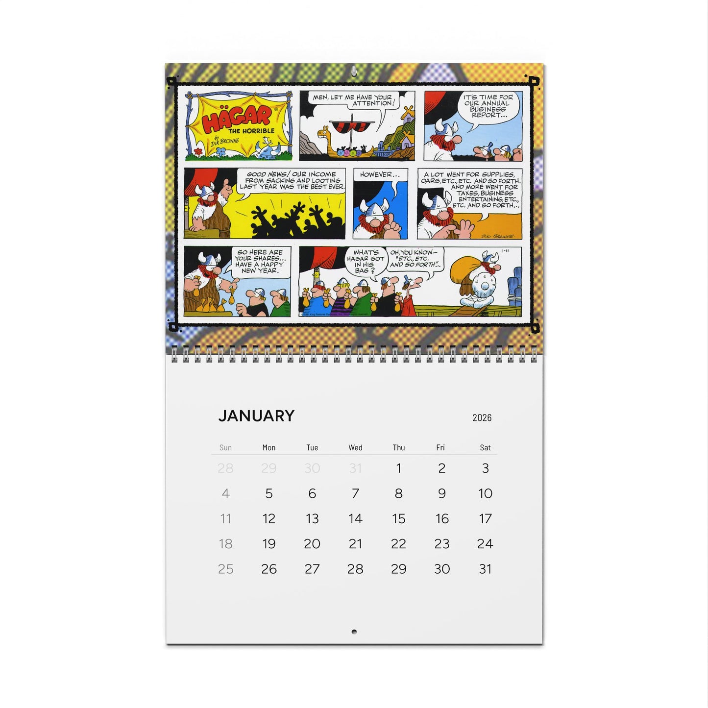 Hägar the Horrible 2026 Wall Calendar