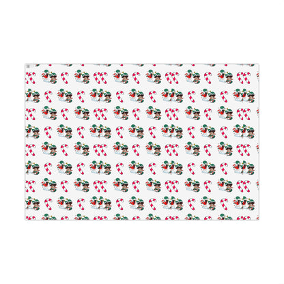 Beware of Toddler- Santa's Little Wrapper Wrapping Paper