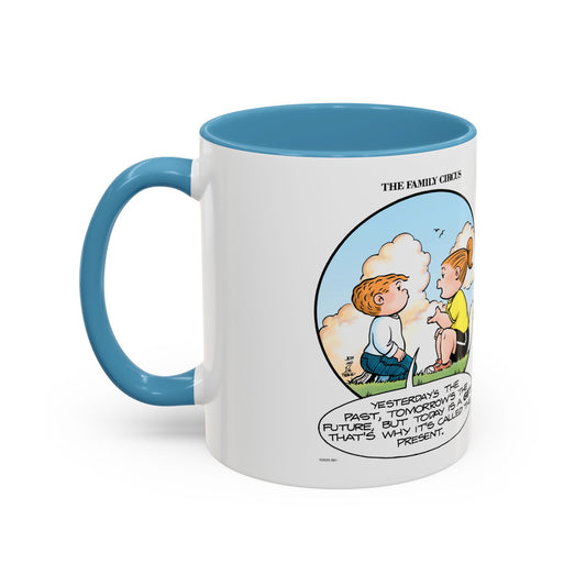 The Family Circus "Today is a gift" Ceramic Mug