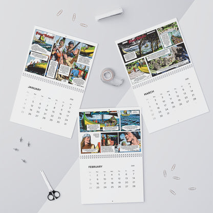 Prince Valiant 2026 Wall Calendar