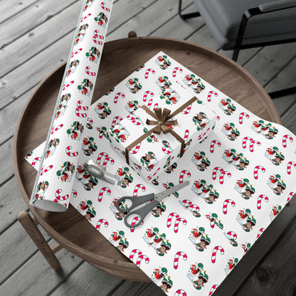Beware of Toddler- Santa's Little Wrapper Wrapping Paper