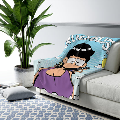 Rosebuds Sherpa Fleece Blanket