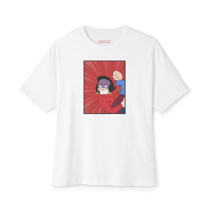 “Don’t Test Me” – Olive Oyl Unisex Boxy Shirt