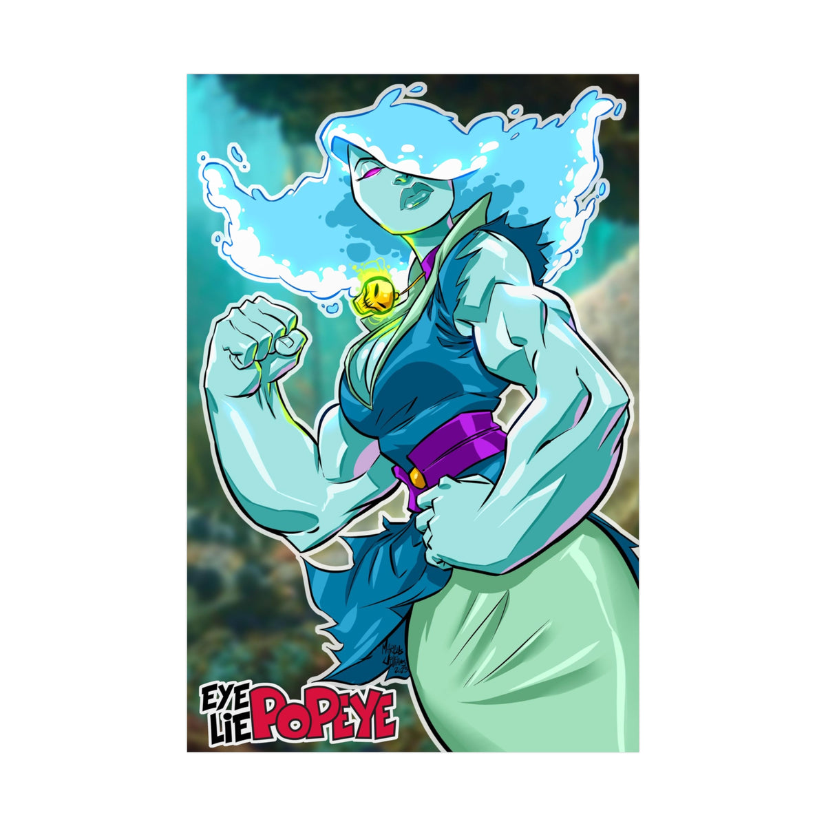 Sussie Sea Eye Lie Popeye Poster - Susie the Sea Nymph (24 x 36) – ComicsKingdom