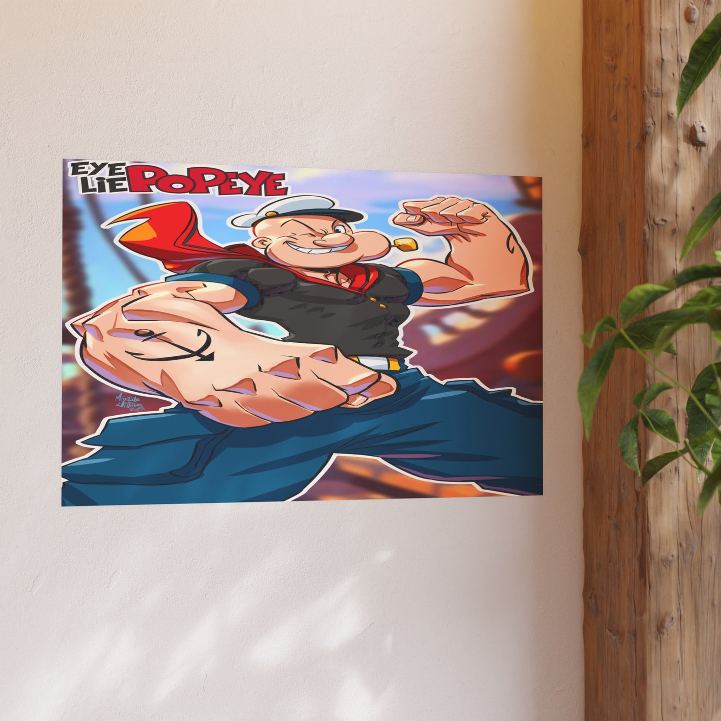 Eye Lie Popeye Poster - Popeye (24 x 36)
