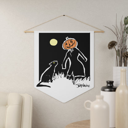 Six Chix- “Midnight Meeting” Wall Pennant