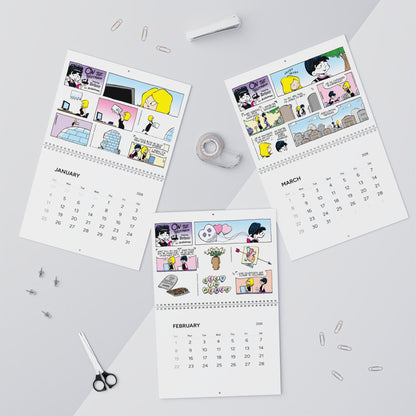 On The Fastrack 2026 Wall Calendar