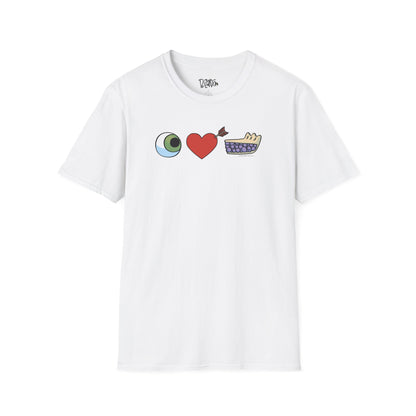 Eye Heart Pie Bizarro Crewneck Tee