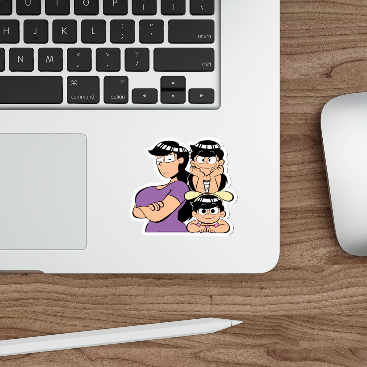 Rosebuds “Sisterly Love” Die-Cut Sticker
